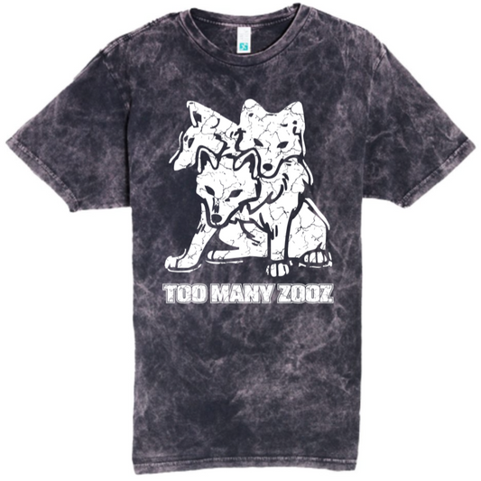 Wolves Vintage T-Shirt (Cloud Black)