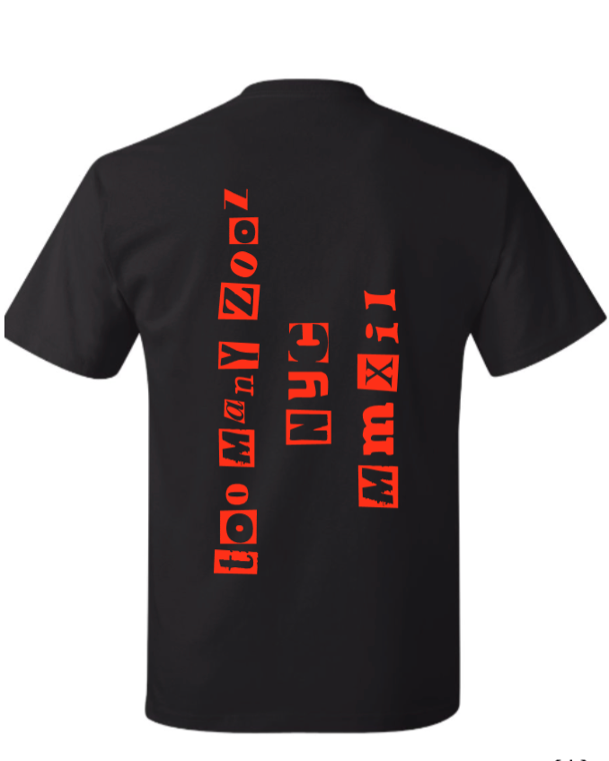 Ransom Note T-Shirt (Black)