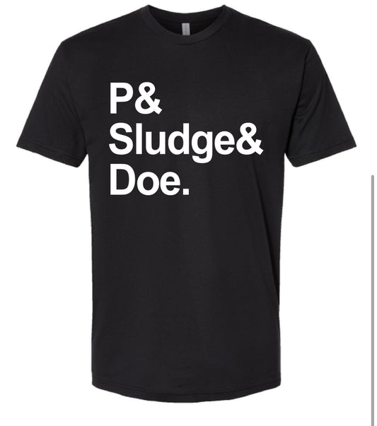 Ampersand Name T-Shirt (Black)